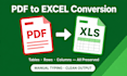 convert PDF to word, excel, powerpoint and ocr scanned documents