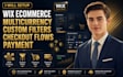 setup wix ecommerce multicurrency custom filter checkout flow payement