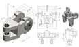 3d cad industrial product design for manufacturing prototype injection mold dfm