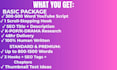 write kpop and kdrama scripts for your channel