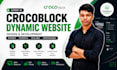 create dynamic wordpress website using crocoblock