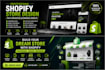 design a premium shopify ecommerce website