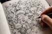 create doodle illustration and hand drawn sketch art