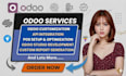 do odoo customization API integration pos setup studio and custom report