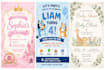 design custom birthday invitations fast
