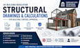 do UK building regulation structural drawing calculation and report