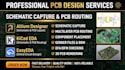 do schematic capture and pcb routing in altium kicad easyeda
