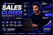 be your sales closer sales representative