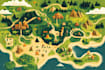 make unique hand drawn map vector illustration