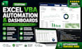 design editable excel spreadsheet, vba automation,  dashboards, invoice template