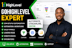 be your gohighlevel expert for CRM setup, automation, workflows and funnels
