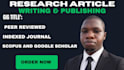 write and published on google scholar scopus indexed journal