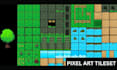 pixel art tileset, top down pixel tileset, pixel tilemap game asset rpg maker