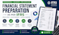 prepare financial statement, balance sheet and cashflow statement as per ifrs