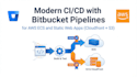 build a github actions, bitbucket ci cd pipeline