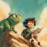 create kids children book illustrations