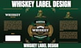 design luxury alcohol bottle labels and beverage packaging