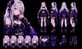 design vtuber avatar model custom vrm anime stream character rigging and setup