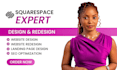 design redesign and develop squarespace websites as a squarespace expert