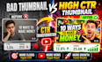 design eye catching youtube video thumbnails that boost video CTR and views
