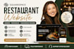 build, redesign squarespace food website, squarespace restaurant website design