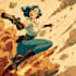 comic book illustration with comic book illustrator