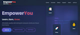 build a modern react frontend website or dashboard