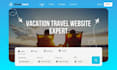 design wordpress travel agency and tour booking website
