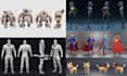 create a high quality 3d character artist
