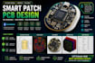 design ble wearable pcb, smart patch pcb and iot device