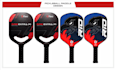 do printable custom pickleball paddle designs and 3d look