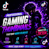 create professional gaming thumbnails for youtube and tiktok