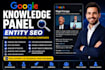 do google knowledge panel entity seo for entrepreneur, ceo and company