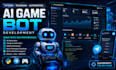create ai game bot in python telegram game bot game automation video game bot