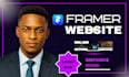 design framer website, framer landing page, figma to framer, framer redesign