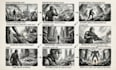 create game cinematic storyboard sequences and cutscenes