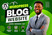 build modern wordpress website with elementor pro expert