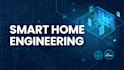 design smart home engineering drawing with cabling and rack layout scene control