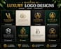 design a luxury logo and brand identity