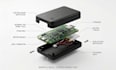 design custom pcb enclosure electronics pcb casing 3d printable product casing