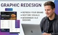do professional custom graphic design and redesign services