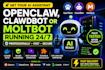 install setup openclaw clawdbot moltbot on vps or mac mini