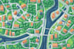 design a unique vector map, realistic or fantasy