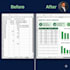create a clean excel spreadsheet for your needs