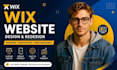 edit wix website rebuild wix website do wix optimization and wix ecommerce store