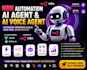 create n8n ai agent workflow automation with vapi ai