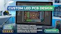 create custom macro led pcb design using advanced eda tools
