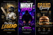design cinematic posters and social media creatives