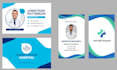 design professional corporate and student identity card