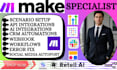 make com automation made com API integration make fix make zapier n8n ghl